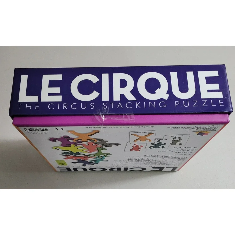 Brainwright Le Cirque Circus Stacking Puzzle Kids Unisex New Wooden Balance Game